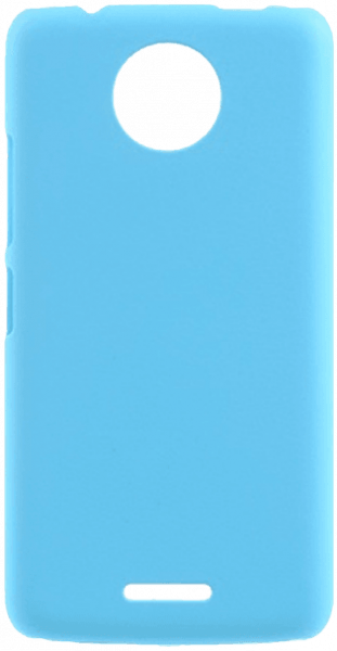 Motorola Moto C kemény hátlap gumírozott világoskék
