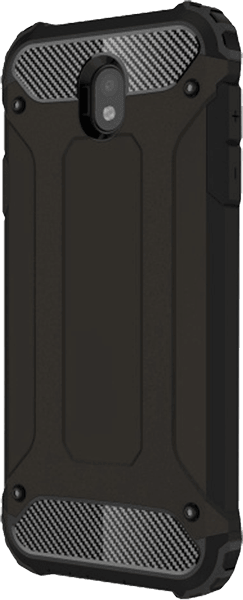 Samsung Galaxy J7 2017 Dual (J730) ütésálló tok légpárnás sarkas, hibrid Forcell Armor fekete