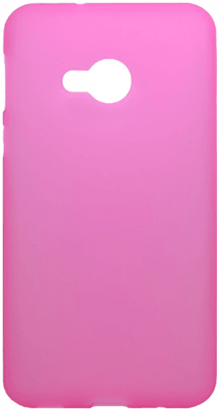 HTC U Play szilikon tok matt-fényes keret rózsaszín