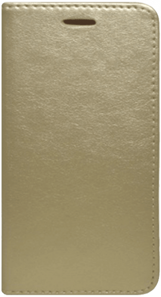 Apple iPhone X oldalra nyíló flipes bőrtok asztali tartó funkciós arany