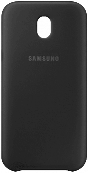 Samsung Galaxy J5 2017 Dual (J530) kemény hátlap gyári SAMSUNG gumírozott fekete