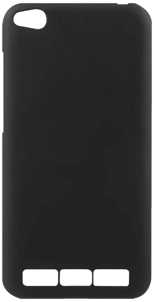 Xiaomi Redmi 5A szilikon tok matt-fényes keret fekete