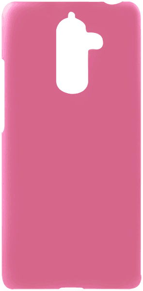 Nokia 7 Plus kemény hátlap gumírozott rózsaszín