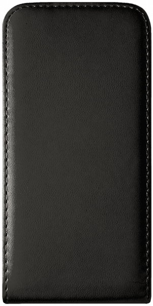 Xiaomi Redmi Y1 Lite (Note 5A) lenyíló flipes bőrtok fekete