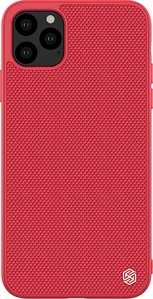 Apple iPhone 11 Pro kemény hátlap gyári NILLKIN szilikon keret piros