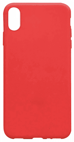 Apple iPhone XS Max szilikon tok mágneses kompatibilitás piros