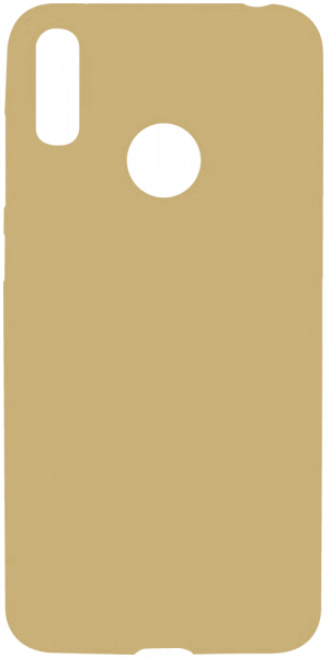 Huawei Y7 Prime 2019 szilikon tok arany