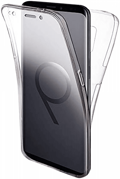 Samsung Galaxy S9 (G960) szilikon tok 360 ° védelem átlátszó