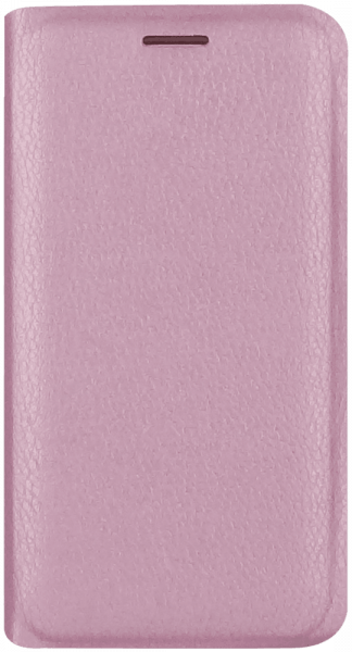 Samsung Galaxy J1 2016 (J120) oldalra nyíló flipes bőrtok rózsaszín
