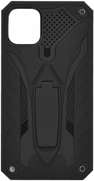 Apple iPhone 11 Pro Max ütésálló tok kitámasztó fekete