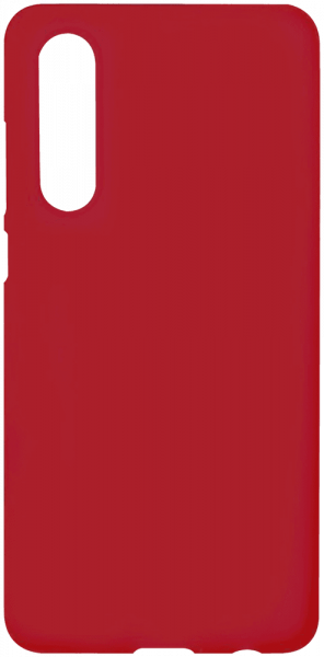Huawei P30 szilikon tok fényes piros
