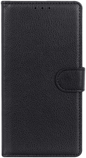 Samsung Galaxy A21 (SM-A210F) oldalra nyíló flipes bőrtok asztali tartó funkciós fekete