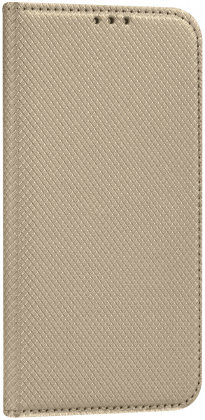 Xiaomi Redmi 8A oldalra nyíló flipes bőrtok rombusz mintás arany