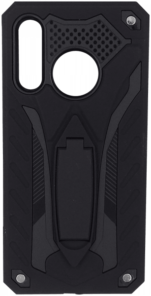 Samsung Galaxy A60 (SM-A6060) ütésálló tok kitámasztó fekete