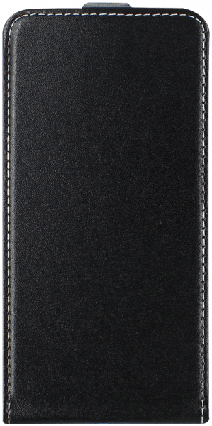 Sony Xperia XZ2 lenyíló flipes bőrtok fekete