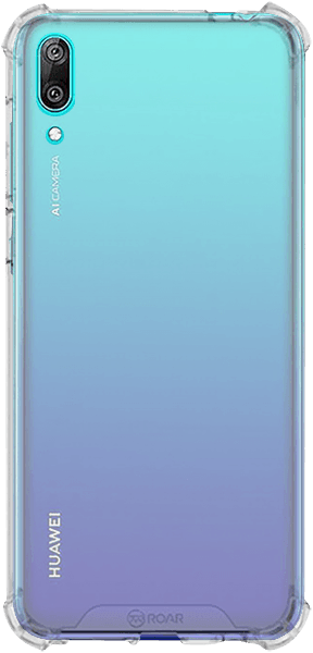 Huawei Y7 Pro 2019 kemény hátlap gyári ROAR légpárnás sarok átlátszó