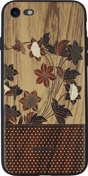 Apple iPhone 7 kemény hátlap fa mintás virágokkal