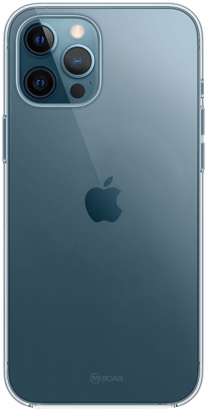 Apple iPhone 12 Pro Max szilikon tok gyári ROAR átlátszó