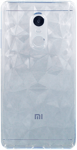 Xiaomi Redmi Note 4X szilikon tok 3D gyémántmintás átlátszó