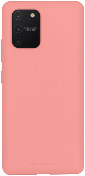 Samsung Galaxy S10 Lite (SM-G770F) szilikon tok gyári MERCURYCASE matt barackszínű