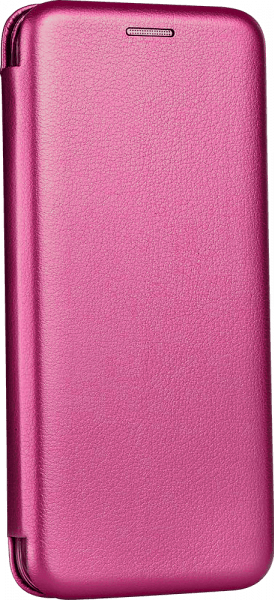 Samsung Galaxy A20s (SM-A207F) oldalra nyíló mágneses flipes bőrtok prémium minőség rózsaszín