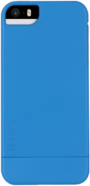 Apple iPhone 5S kemény hátlap levehető alsó résszel sötétkék