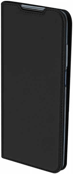 Samsung Galaxy S20 (SM-G980F) oldalra nyíló flipes bőrtok elől-hátul mágneses fekete