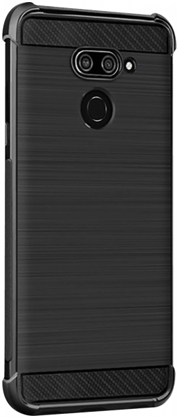 LG K50 ütésálló tok gyári IMAK légpárnás sarok fekete