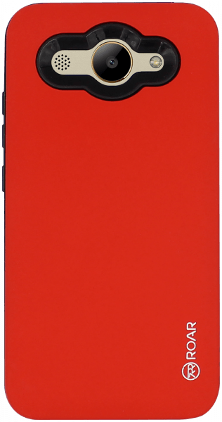 Huawei Y3 2017 ütésálló tok gyári ROAR RICO ARMOR piros