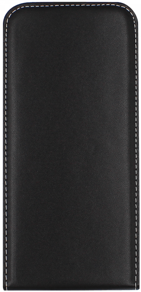 Oppo RX17 Neo lenyíló flipes bőrtok fekete