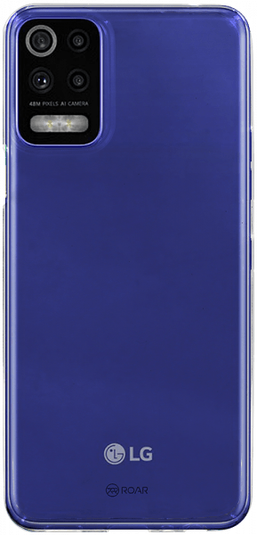 LG K52 szilikon tok gyári ROAR átlátszó