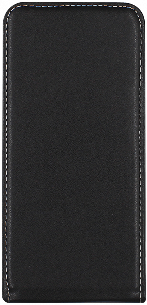 Oppo A53 2020 lenyíló flipes bőrtok fekete