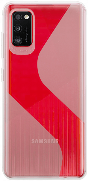 Samsung Galaxy A41 ( SM-A415F) szilikon tok S-CASE átlátszó