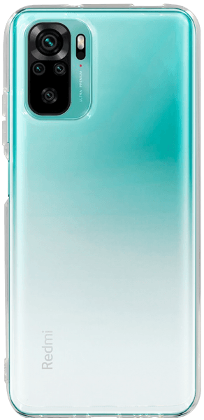 Xiaomi Redmi Note 10 szilikon tok közepesen ütésálló átlátszó