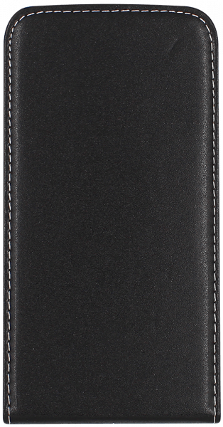 Samsung Galaxy J7 2017 Dual (J730) lenyíló flipes bőrtok fekete