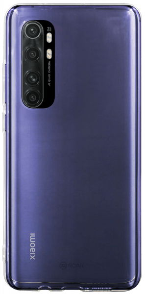 Xiaomi Mi Note 10 Lite szilikon tok gyári ROAR átlátszó