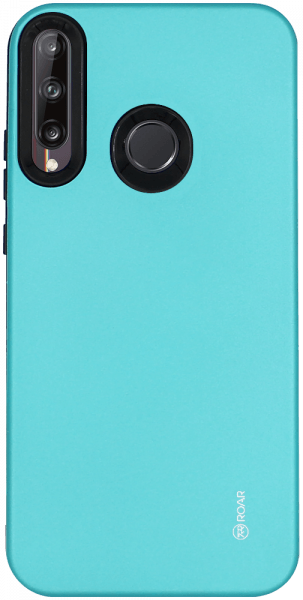 Huawei P40 Lite E ütésálló tok gyári ROAR RICO ARMOR türkiz
