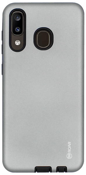 Samsung Galaxy A20 (SM-205) ütésálló tok gyári ROAR RICO ARMOR szürke