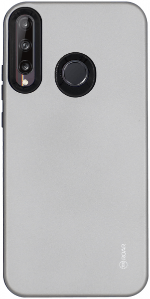 Huawei P40 Lite E ütésálló tok gyári ROAR RICO ARMOR szürke