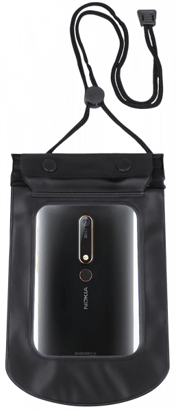 HTC Desire 12 vízálló tok univerzális fekete