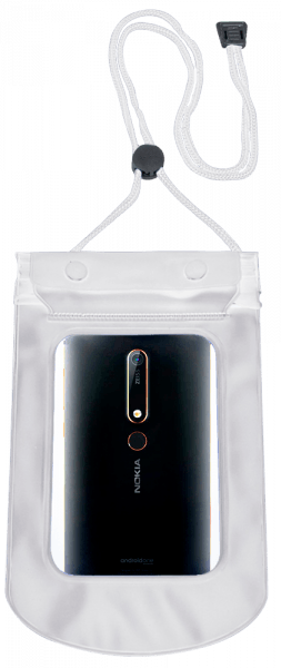 Samsung Galaxy J1 2016 (J120) vízálló tok univerzális átlátszó