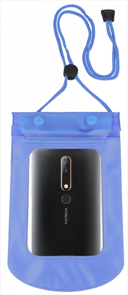 Alcatel 1S (OT-5024D) vízálló tok univerzális kék