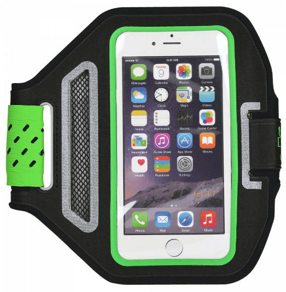 Apple iPhone 8 sport tok Rebeltec Active univerzális, karra rögzíthető zöld