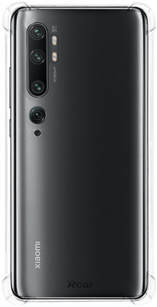 Xiaomi Mi Note 10 kemény hátlap gyári ROAR légpárnás sarok átlátszó