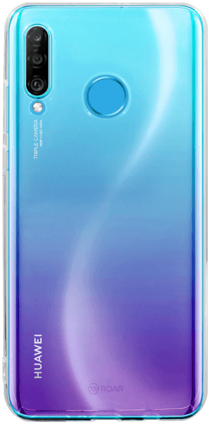 Huawei P30 Lite szilikon tok gyári ROAR átlátszó