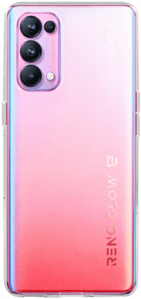 Oppo Reno5 Pro 5G szilikon tok átlátszó