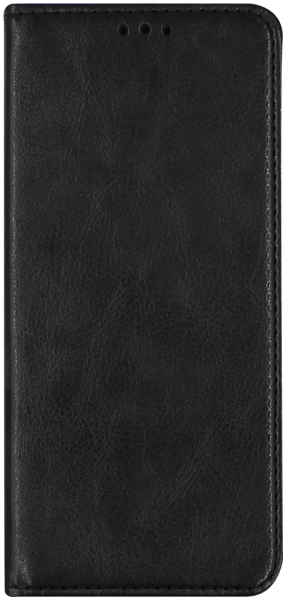 Samsung Galaxy A31 ( SM-A315F) oldalra nyíló flipes bőrtok valódi bőr fekete