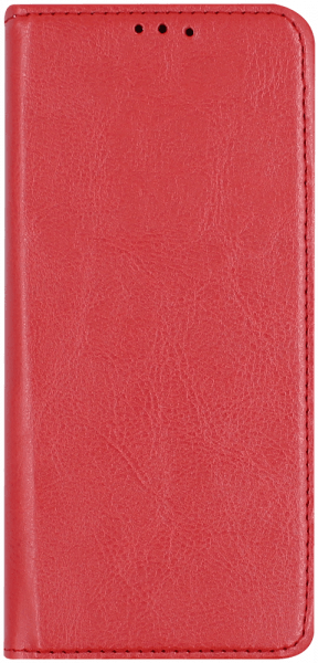 Samsung Galaxy S20 Plus (SM-G985F) oldalra nyíló flipes bőrtok valódi bőr piros
