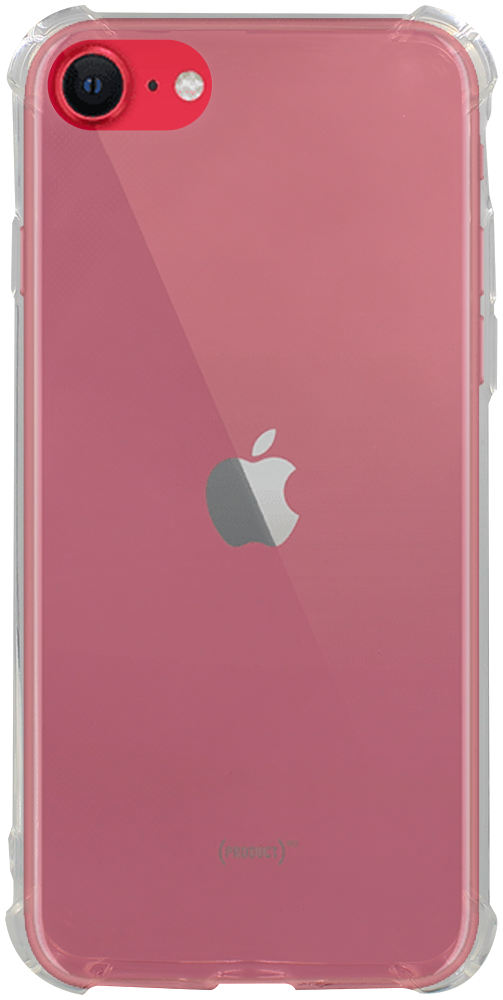 Apple iPhone SE (2020) szilikon tok légpárnás sarok átlátszó