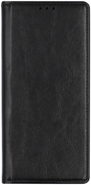 Samsung Galaxy Note 20 5G (SM-N981B) oldalra nyíló flipes bőrtok valódi bőr fekete
